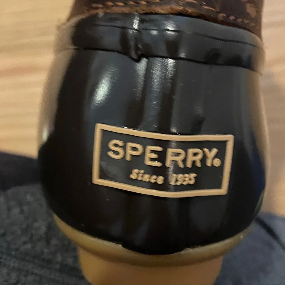 Sperry Waterproof Rubber Saltwater Duck Boots